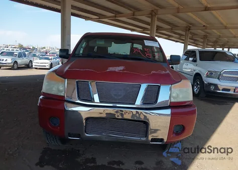 2008 Nissan Titan Se z USA, uszkodzony, nr VIN 1N6AA07D08N316732